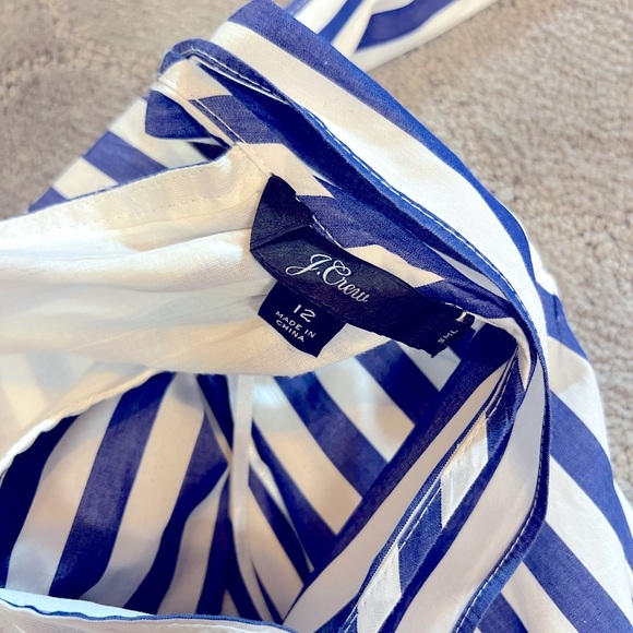 Blue & White stripe jumpsuit - Picture 3 of 5